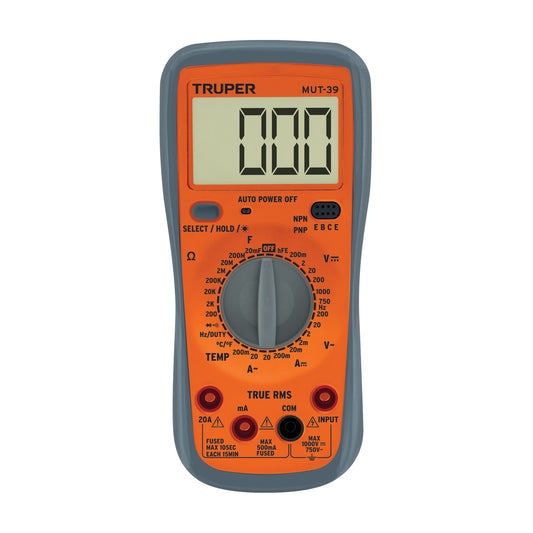 MULTIMETRO PROFESIONAL DIGITAL TRUPER
