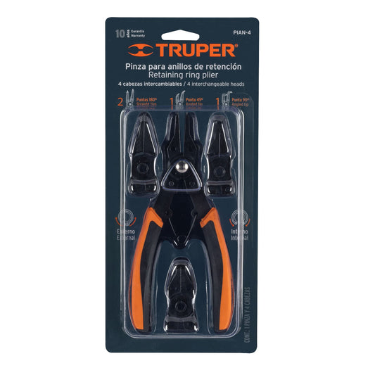 PINZA P/SEGUROS 4 CABEZAS TRUPER
