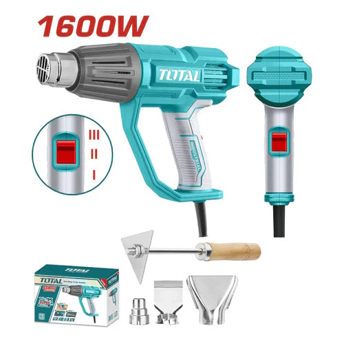 PISTOLA D/CALOR 1600 WATTS TOTAL