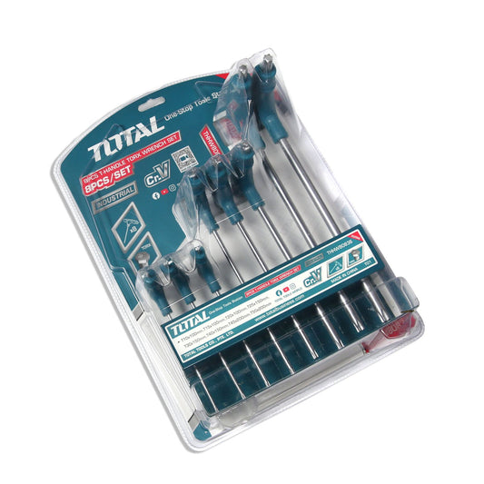 JUEGO D/LLAVES TIPO T TORX TOTAL
