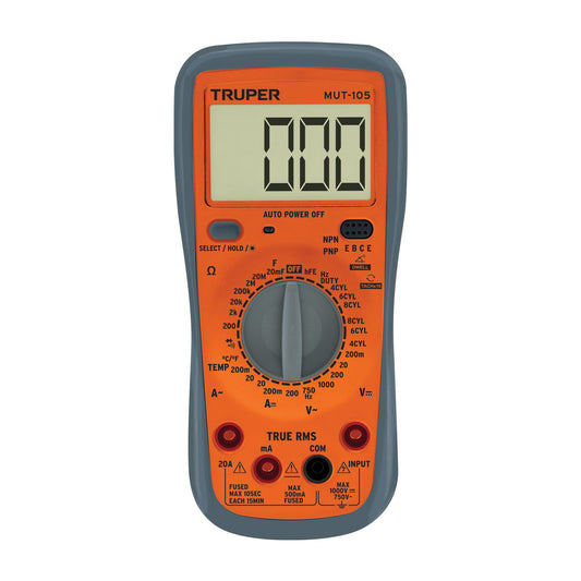 MULTIMETRO AUTOMOTRIZ DIGITAL TRUPER